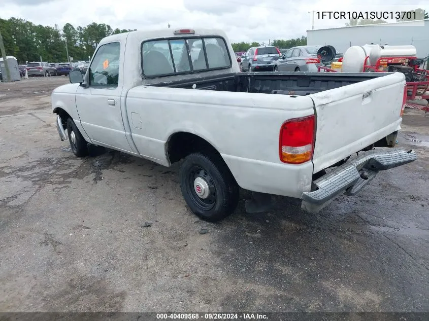 1995 Ford Ranger VIN: 1FTCR10A1SUC13701 Lot: 40409568