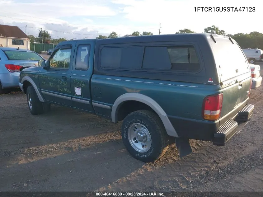 1995 Ford Ranger Super Cab VIN: 1FTCR15U9STA47128 Lot: 40416080