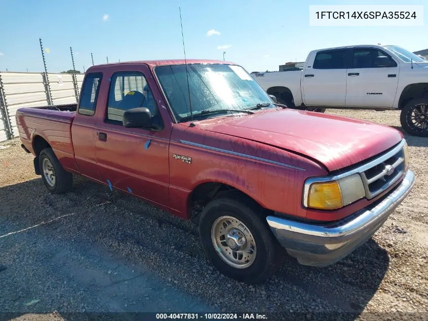 1995 Ford Ranger Super Cab VIN: 1FTCR14X6SPA35524 Lot: 40477831