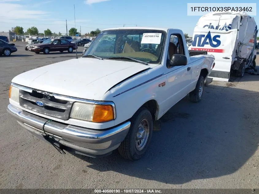 1995 Ford Ranger VIN: 1FTCR1OX3SPA33462 Lot: 40500190