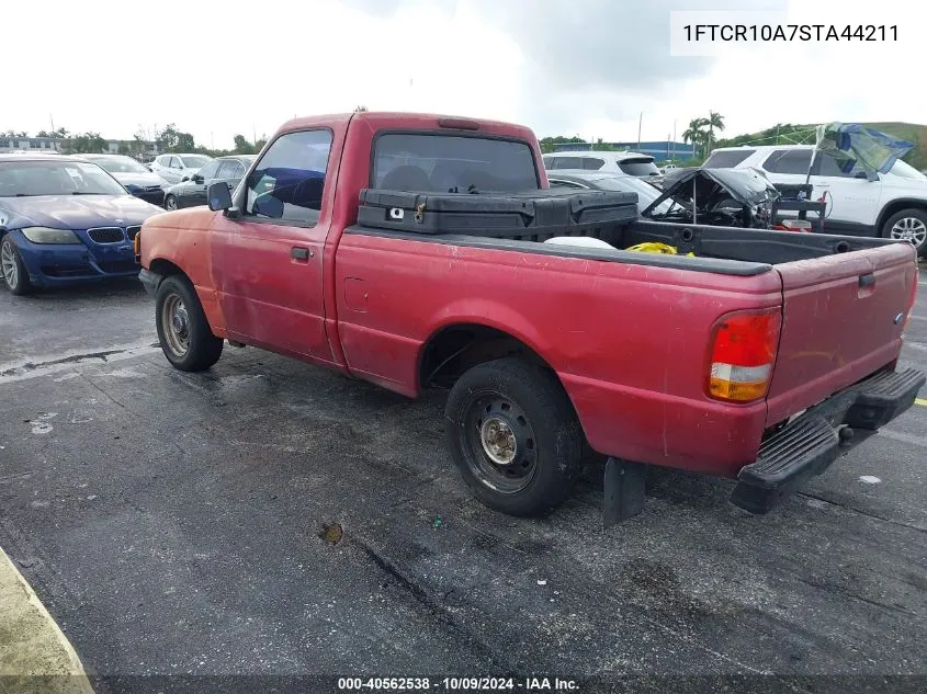 1995 Ford Ranger VIN: 1FTCR10A7STA44211 Lot: 40562538