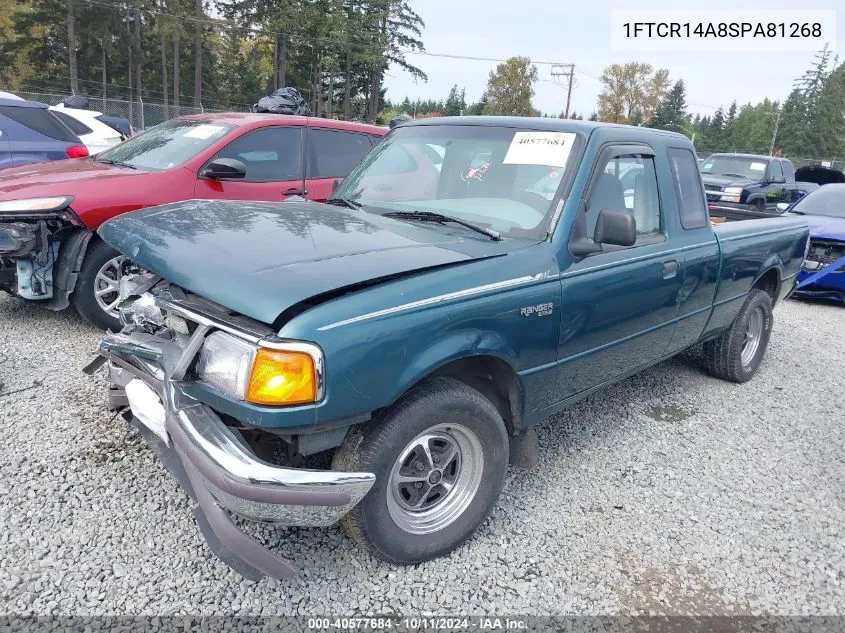 1995 Ford Ranger Super Cab VIN: 1FTCR14A8SPA81268 Lot: 40577684