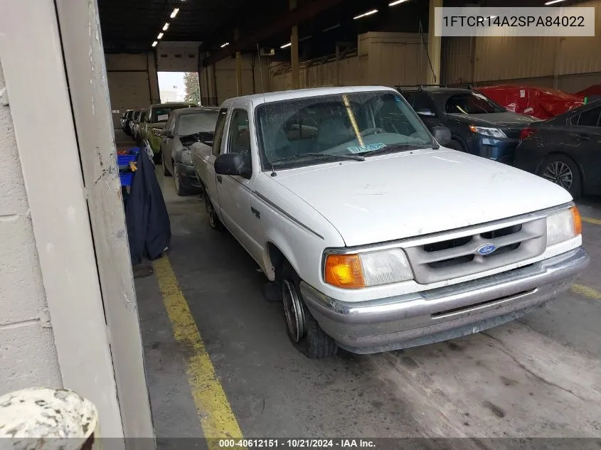 1995 Ford Ranger Super Cab VIN: 1FTCR14A2SPA84022 Lot: 40612151