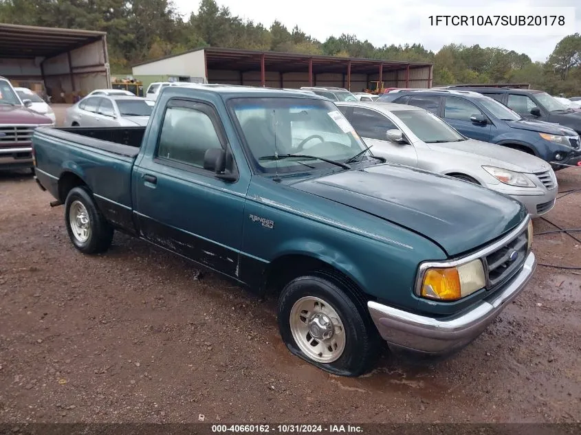 1995 Ford Ranger VIN: 1FTCR10A7SUB20178 Lot: 40660162