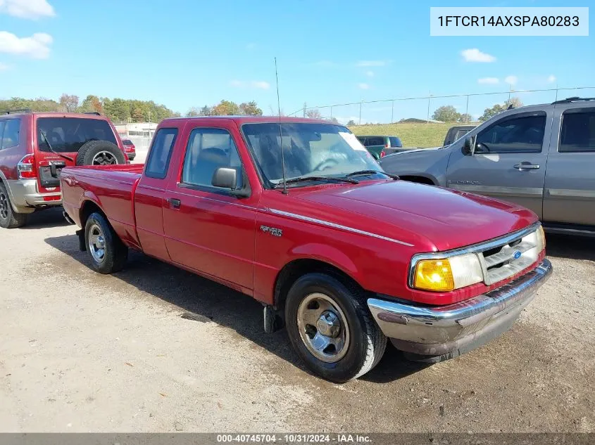 1995 Ford Ranger Super Cab VIN: 1FTCR14AXSPA80283 Lot: 40745704