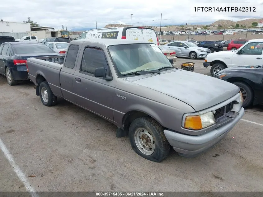 1996 Ford Ranger Super Cab VIN: 1FTCR14A4TPB42312 Lot: 39715435