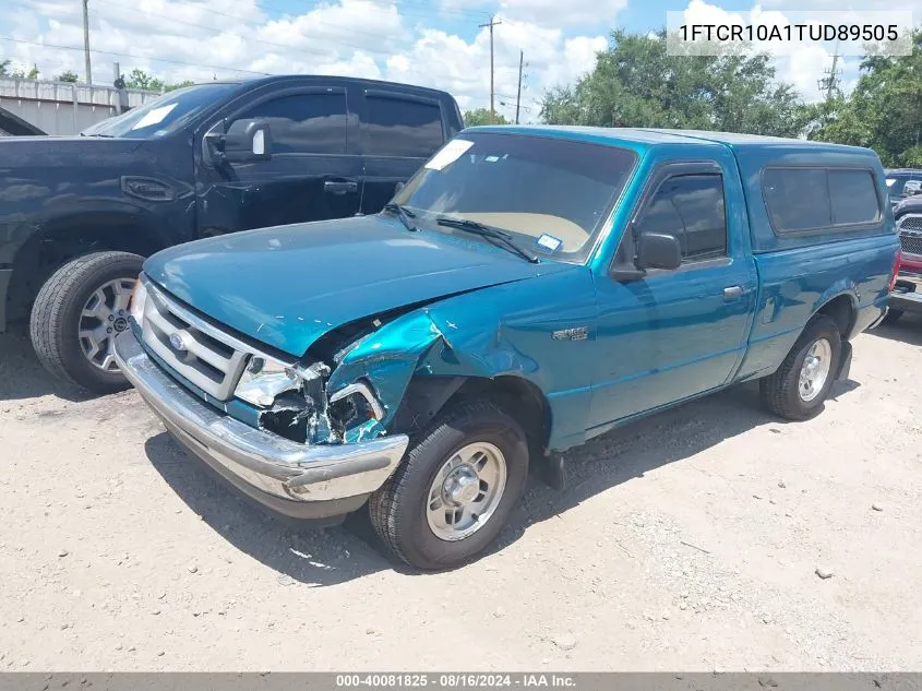 1996 Ford Ranger VIN: 1FTCR10A1TUD89505 Lot: 40081825