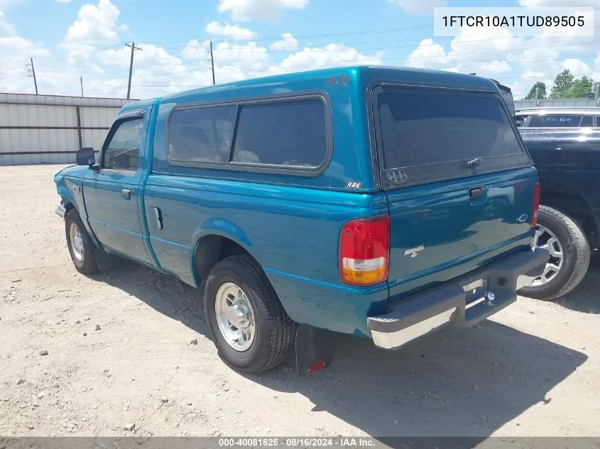 1996 Ford Ranger VIN: 1FTCR10A1TUD89505 Lot: 40081825