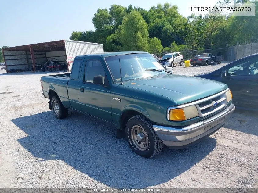 1996 Ford Ranger Super Cab VIN: 1FTCR14A5TPA56703 Lot: 40115758