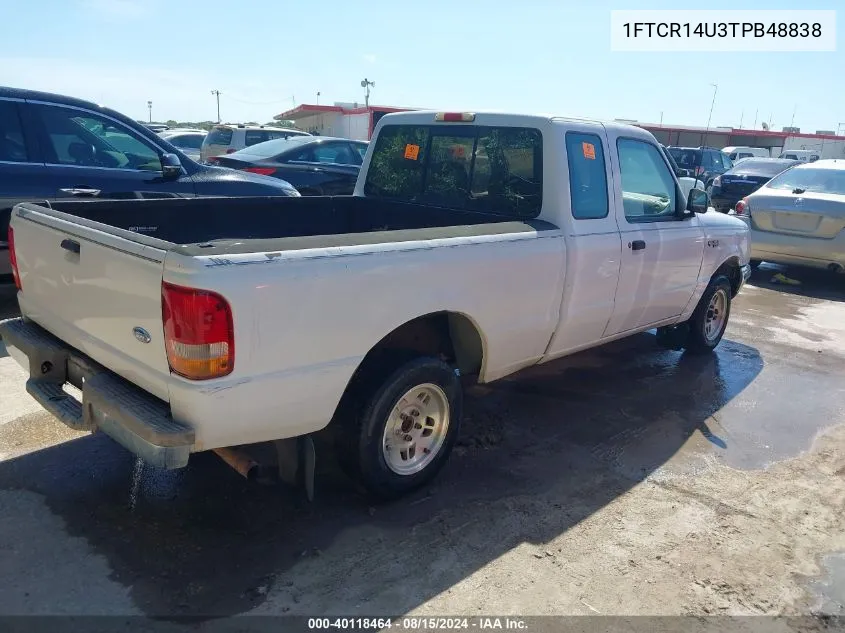 1996 Ford Ranger Super Cab VIN: 1FTCR14U3TPB48838 Lot: 40118464