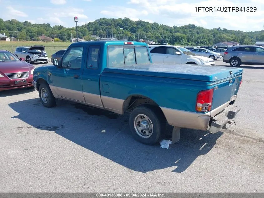 1996 Ford Ranger Super Cab VIN: 1FTCR14U2TPB41329 Lot: 40135988