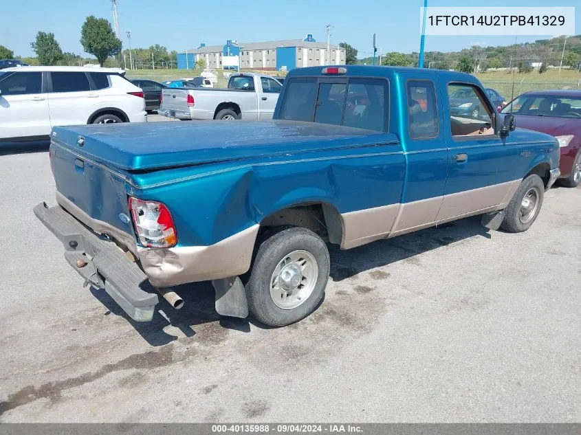 1996 Ford Ranger Super Cab VIN: 1FTCR14U2TPB41329 Lot: 40135988