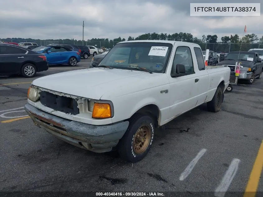 1996 Ford Ranger Super Cab VIN: 1FTCR14U8TTA38374 Lot: 40340416