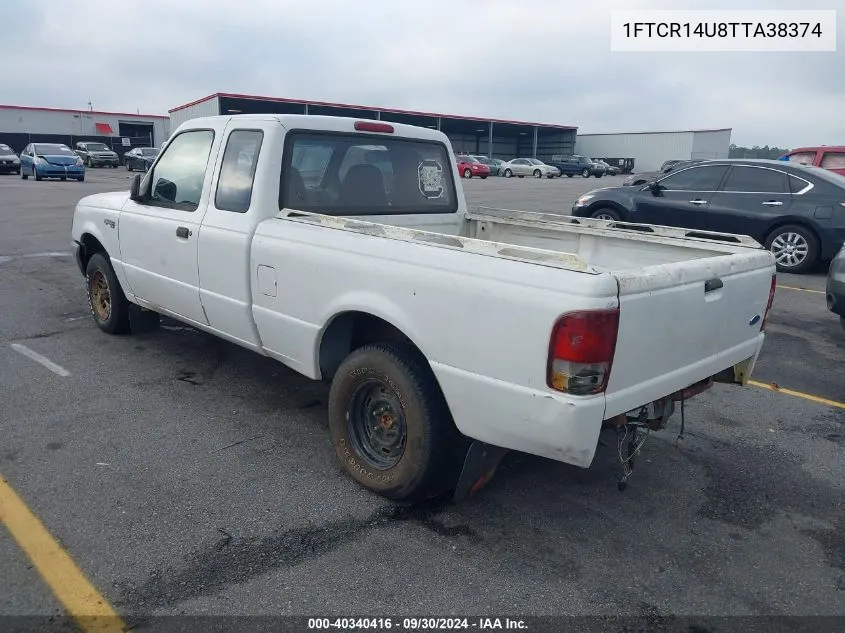 1996 Ford Ranger Super Cab VIN: 1FTCR14U8TTA38374 Lot: 40340416