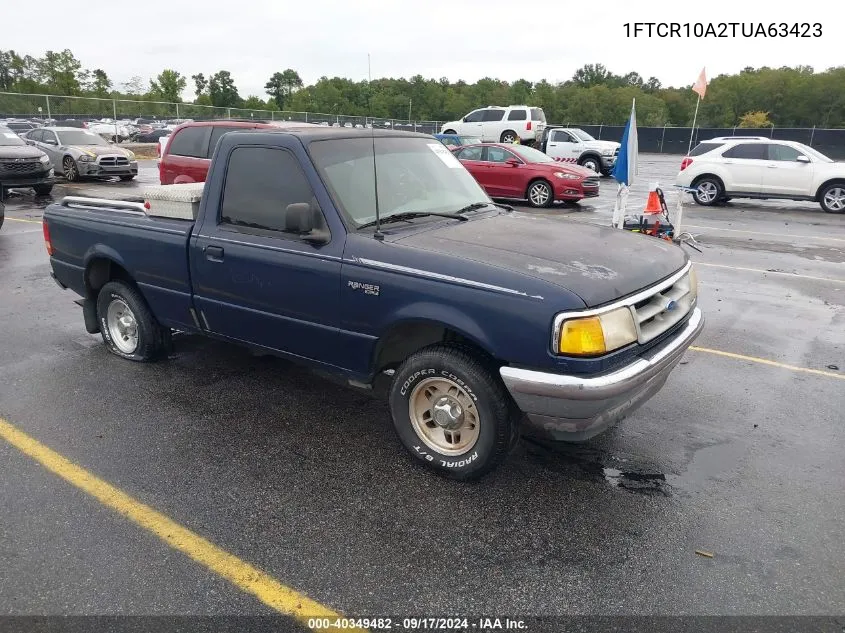 1996 Ford Ranger VIN: 1FTCR10A2TUA63423 Lot: 40349482