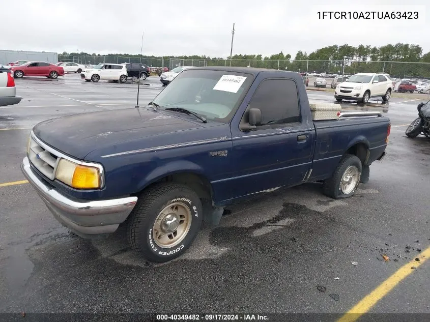 1996 Ford Ranger VIN: 1FTCR10A2TUA63423 Lot: 40349482