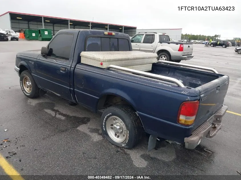 1996 Ford Ranger VIN: 1FTCR10A2TUA63423 Lot: 40349482