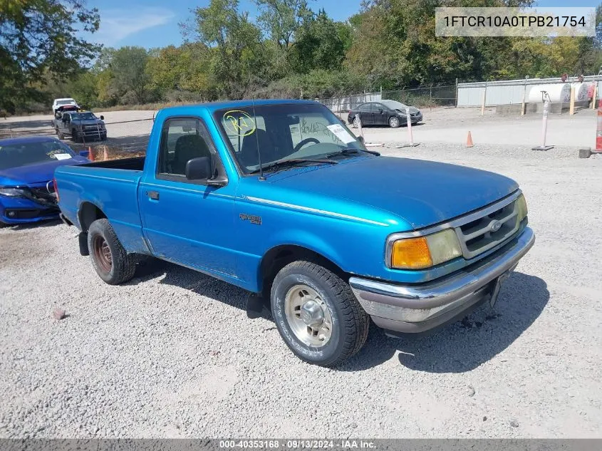 1996 Ford Ranger VIN: 1FTCR10A0TPB21754 Lot: 40353168