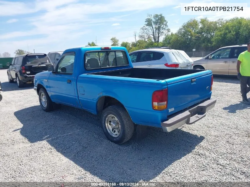 1996 Ford Ranger VIN: 1FTCR10A0TPB21754 Lot: 40353168