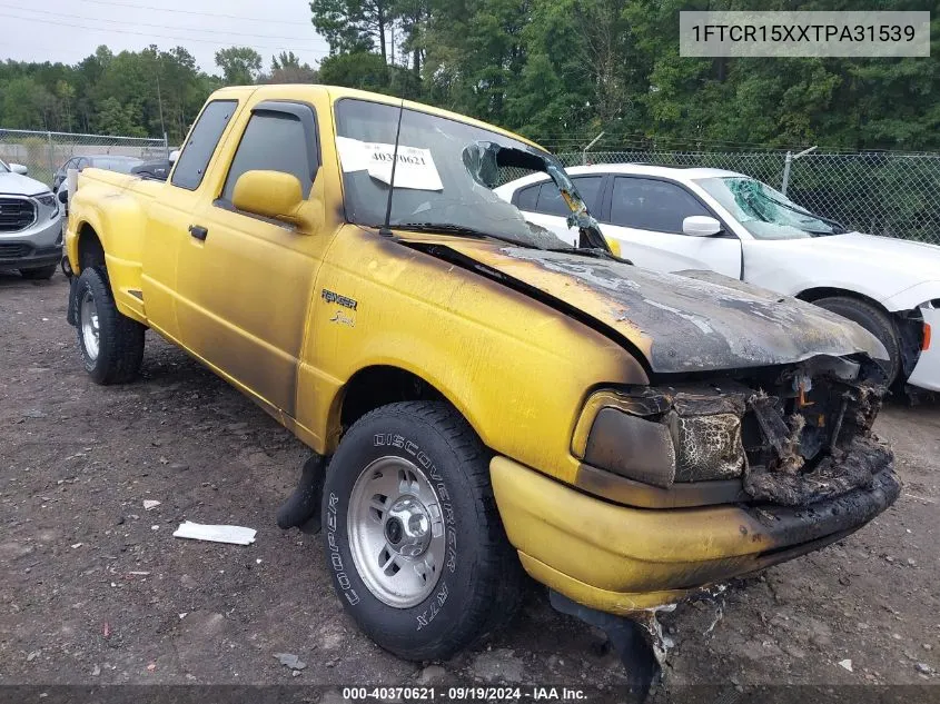 1996 Ford Ranger Super Cab VIN: 1FTCR15XXTPA31539 Lot: 40370621