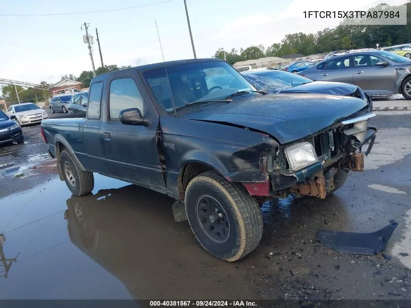 1996 Ford Ranger Super Cab VIN: 1FTCR15X3TPA87984 Lot: 40381567