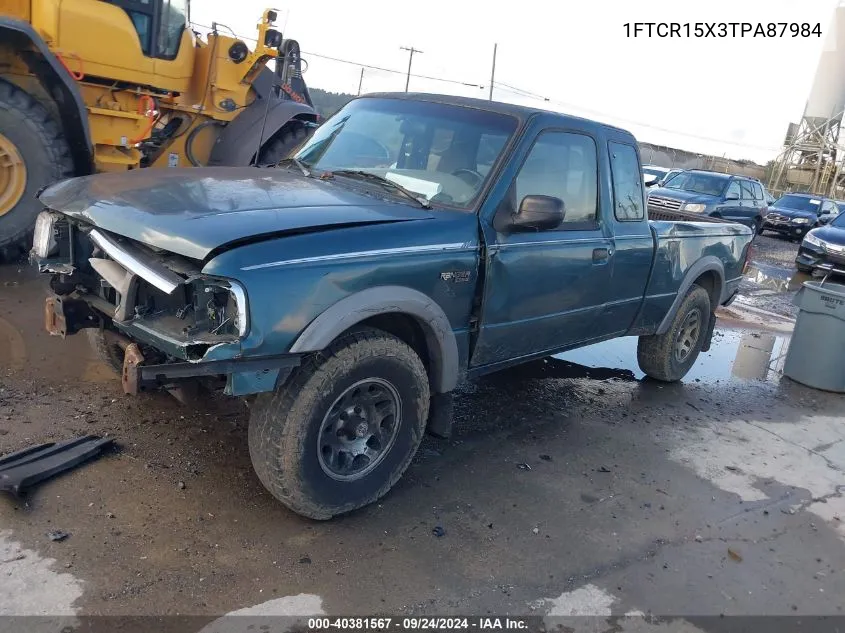 1996 Ford Ranger Super Cab VIN: 1FTCR15X3TPA87984 Lot: 40381567