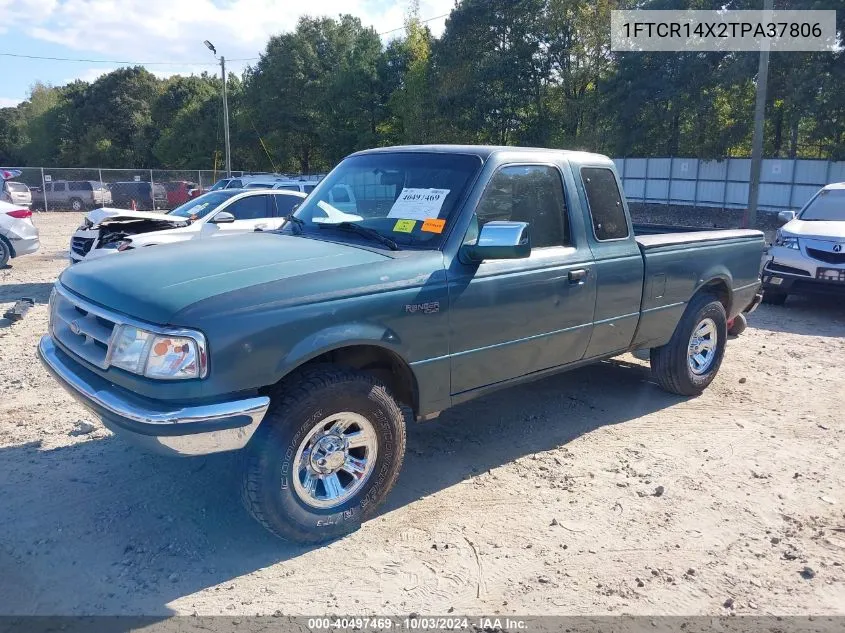 1996 Ford Ranger Super Cab VIN: 1FTCR14X2TPA37806 Lot: 40497469