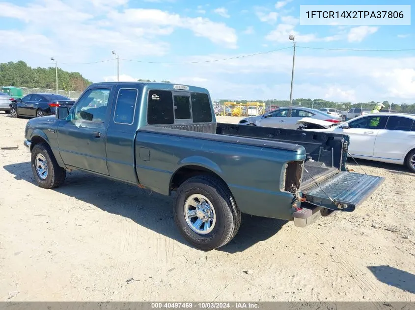 1996 Ford Ranger Super Cab VIN: 1FTCR14X2TPA37806 Lot: 40497469