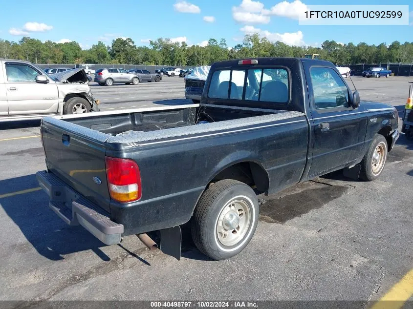 1996 Ford Ranger VIN: 1FTCR10A0TUC92599 Lot: 40498797