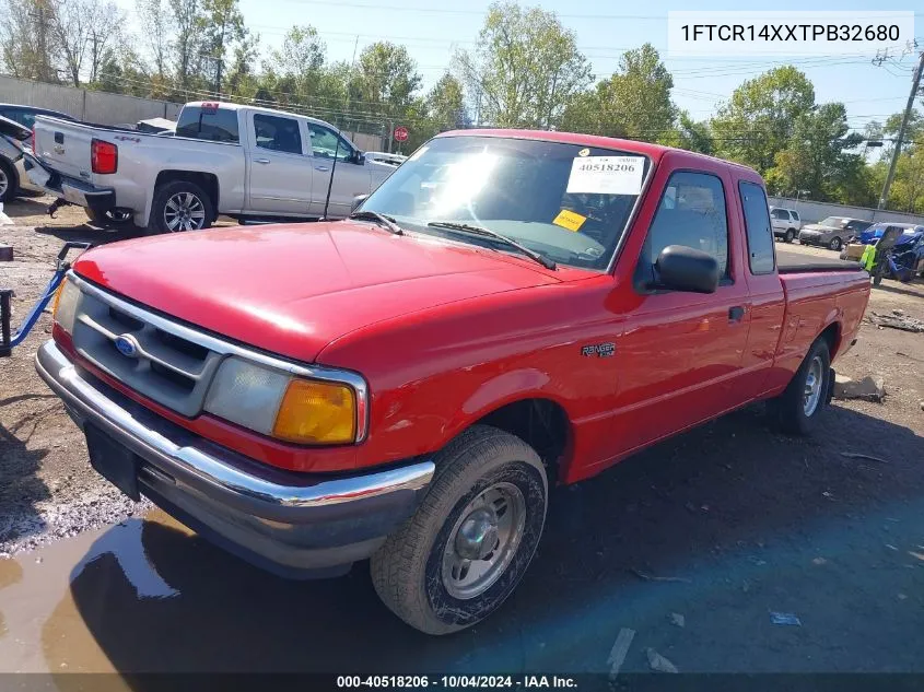 1996 Ford Ranger Super Cab VIN: 1FTCR14XXTPB32680 Lot: 40518206