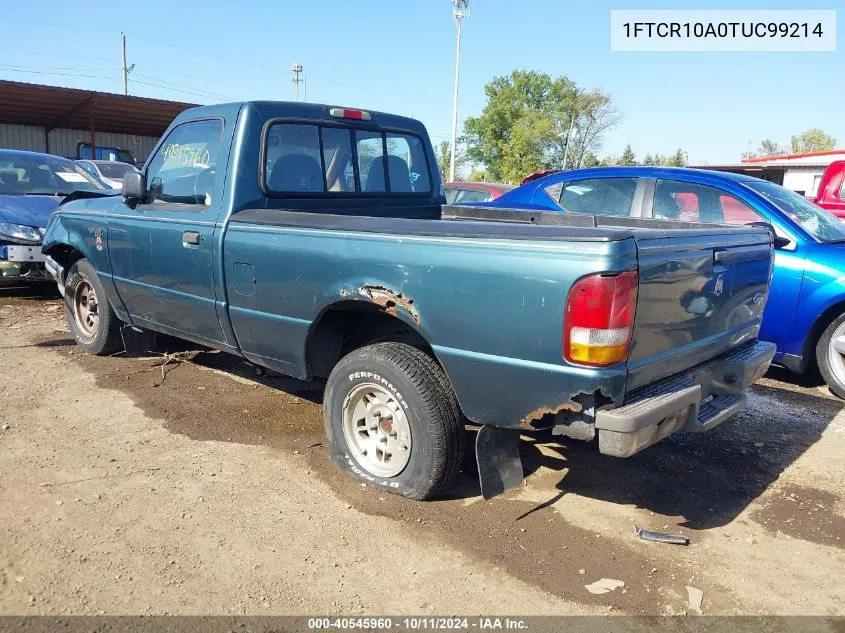 1996 Ford Ranger VIN: 1FTCR10A0TUC99214 Lot: 40545960