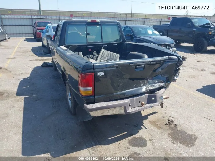 1996 Ford Ranger Super Cab VIN: 1FTCR14U4TTA59772 Lot: 40551021