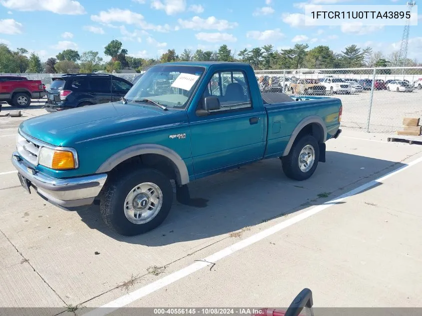 1996 Ford Ranger VIN: 1FTCR11U0TTA43895 Lot: 40556145