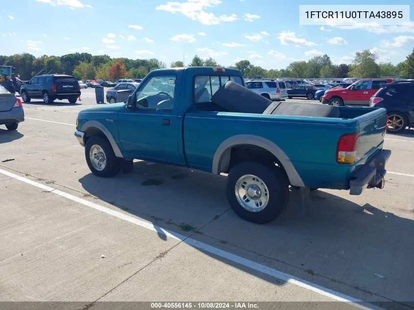 1996 Ford Ranger VIN: 1FTCR11U0TTA43895 Lot: 40556145