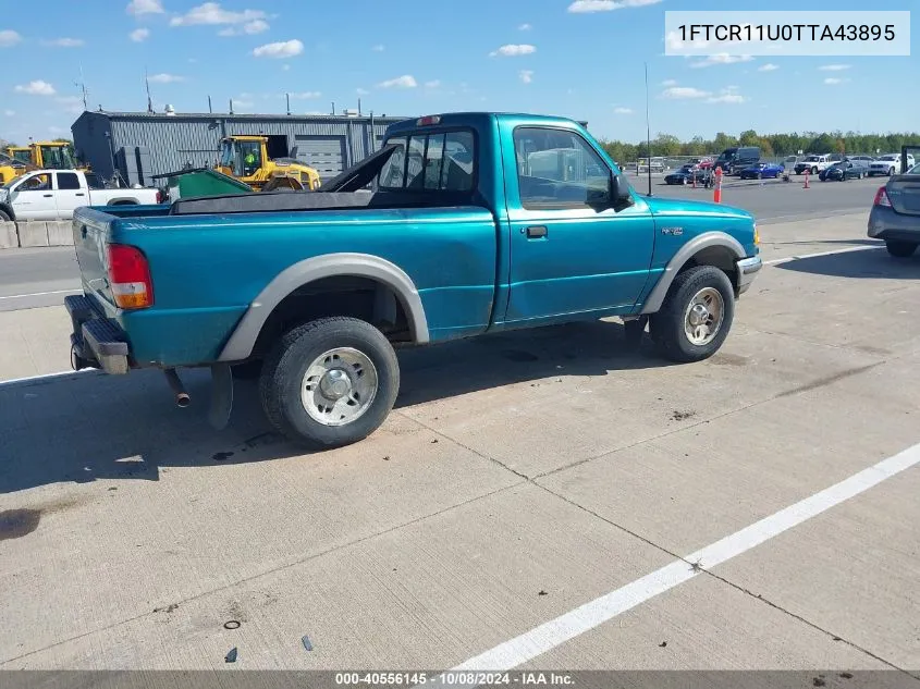 1996 Ford Ranger VIN: 1FTCR11U0TTA43895 Lot: 40556145