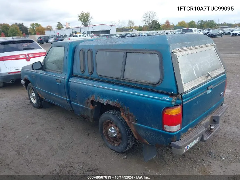 1996 Ford Ranger VIN: 1FTCR10A7TUC99095 Lot: 40567619