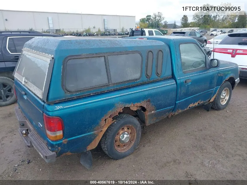 1996 Ford Ranger VIN: 1FTCR10A7TUC99095 Lot: 40567619