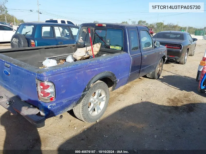 1996 Ford Ranger Super Cab VIN: 1FTCR14U3TPA05730 Lot: 40576187