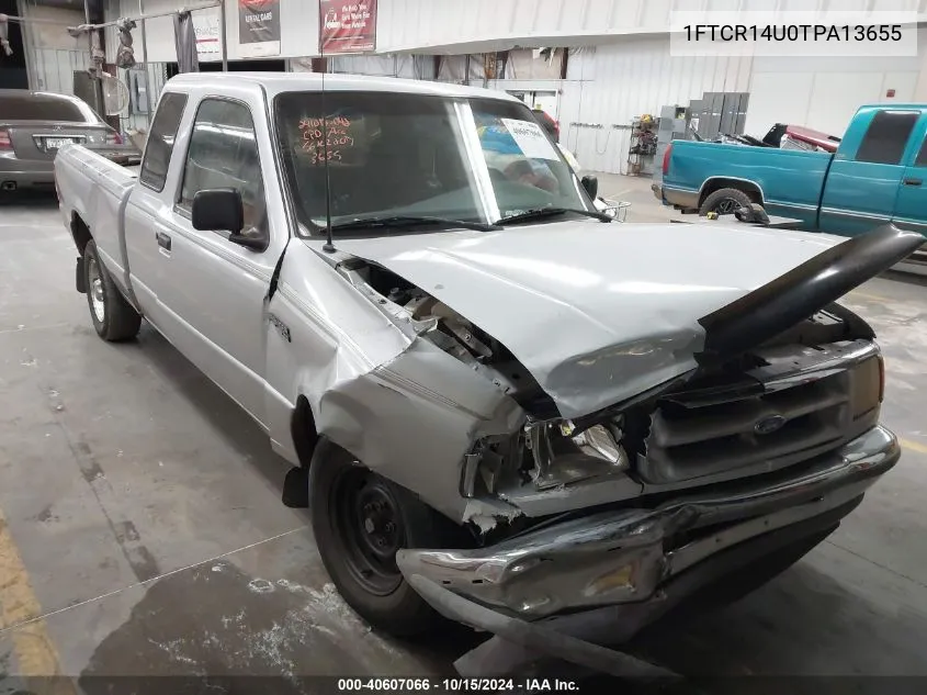 1996 Ford Ranger Super Cab VIN: 1FTCR14U0TPA13655 Lot: 40607066