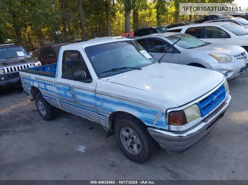 1996 Ford Ranger VIN: 1FTCR10A3TUA21651 Lot: 40632453