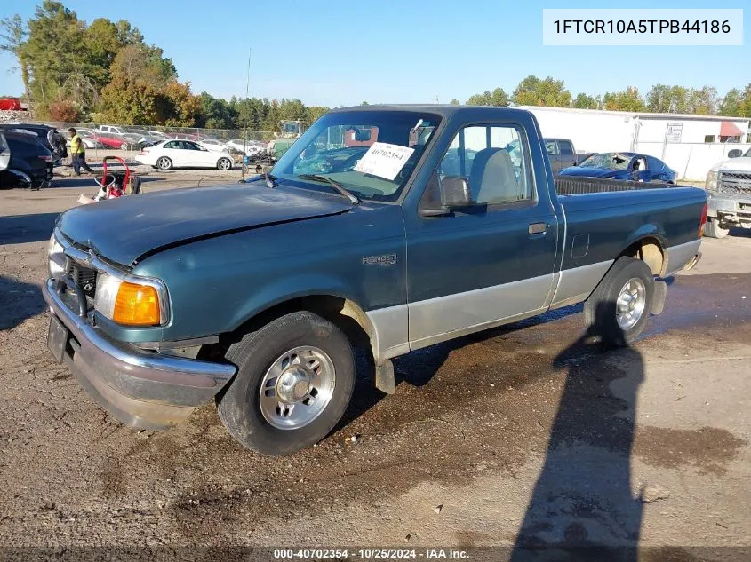 1996 Ford Ranger VIN: 1FTCR10A5TPB44186 Lot: 40702354