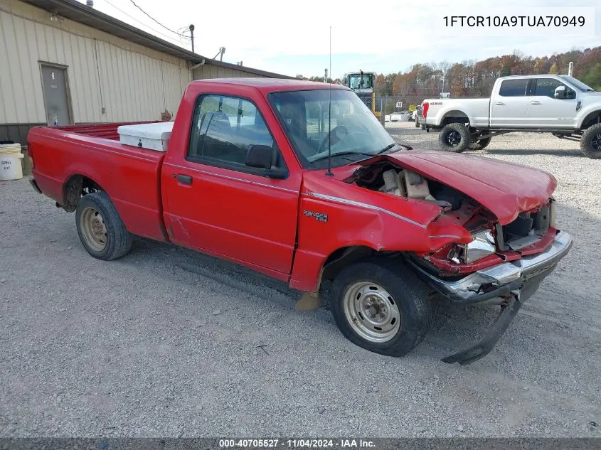 1996 Ford Ranger VIN: 1FTCR10A9TUA70949 Lot: 40705527