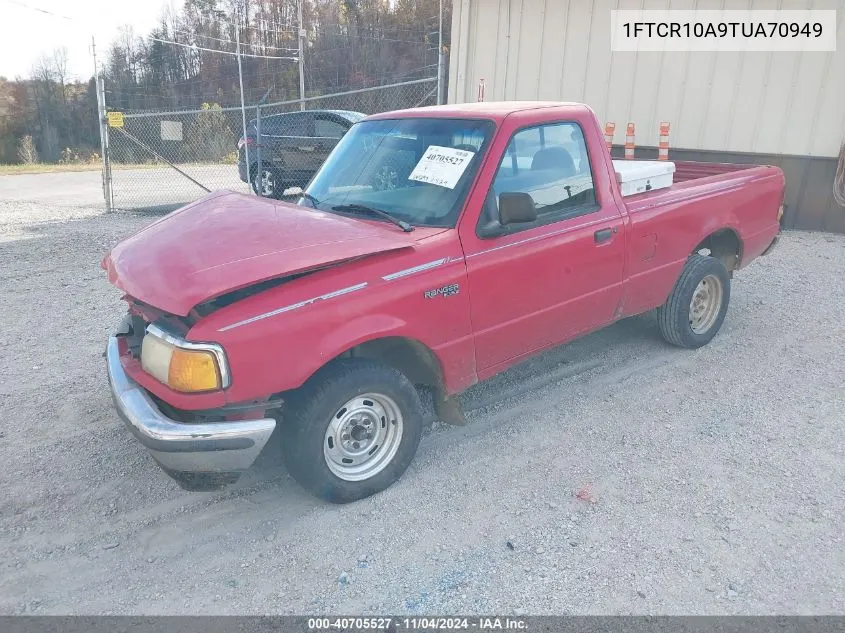 1996 Ford Ranger VIN: 1FTCR10A9TUA70949 Lot: 40705527