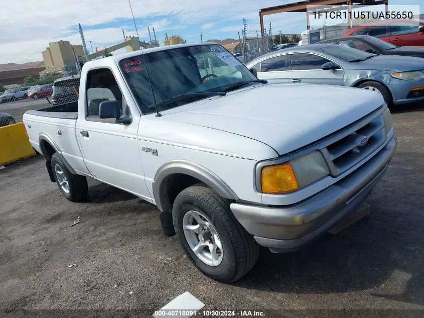 1996 Ford Ranger VIN: 1FTCR11U5TUA55650 Lot: 40718091