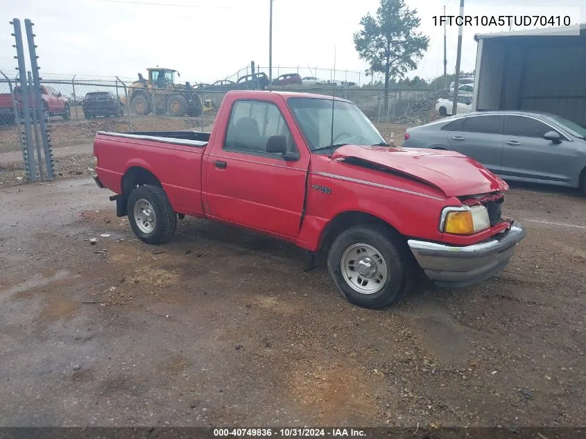 1996 Ford Ranger VIN: 1FTCR10A5TUD70410 Lot: 40749836