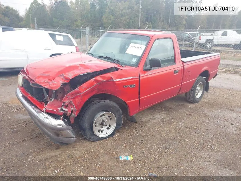 1996 Ford Ranger VIN: 1FTCR10A5TUD70410 Lot: 40749836