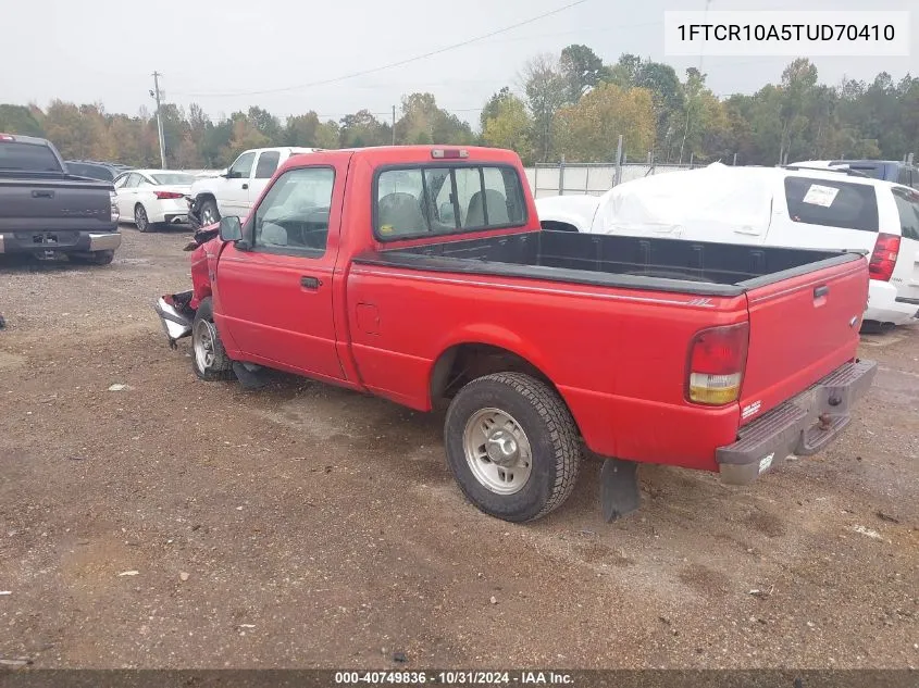 1996 Ford Ranger VIN: 1FTCR10A5TUD70410 Lot: 40749836