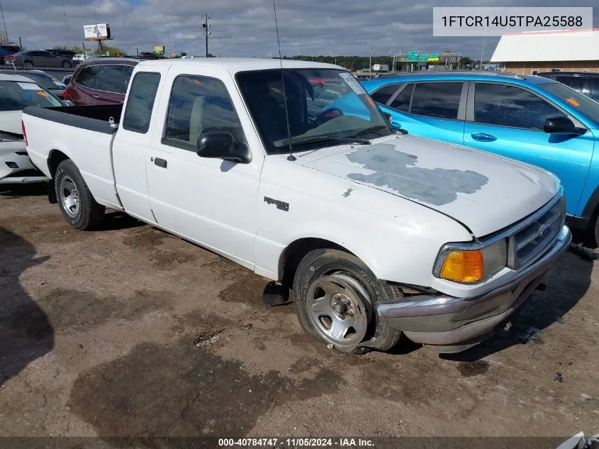 1996 Ford Ranger Super Cab VIN: 1FTCR14U5TPA25588 Lot: 40784747