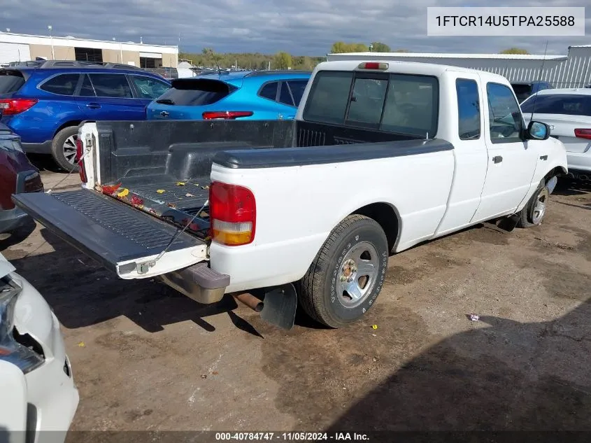 1996 Ford Ranger Super Cab VIN: 1FTCR14U5TPA25588 Lot: 40784747