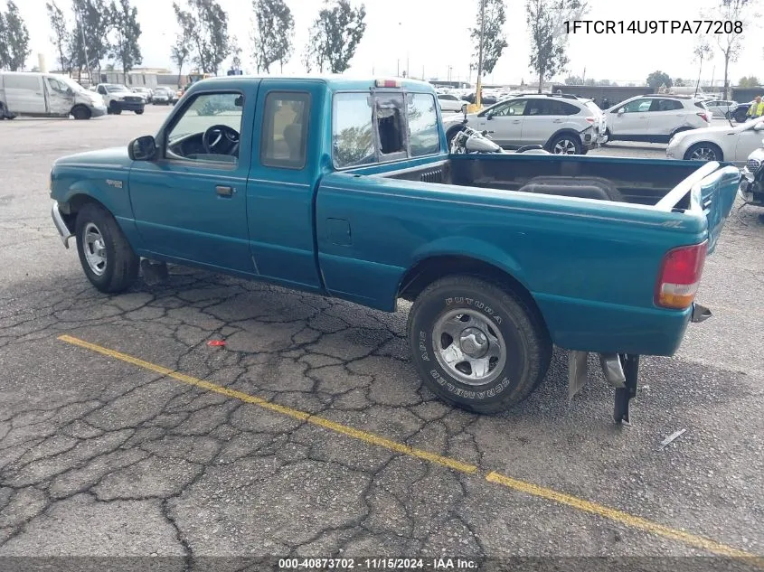 1996 Ford Ranger Super Cab VIN: 1FTCR14U9TPA77208 Lot: 40873702